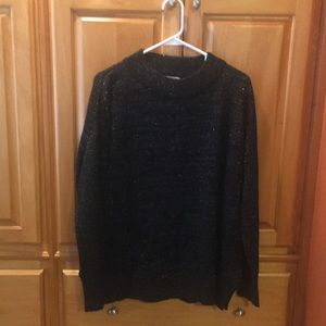 Black sparkly sweater